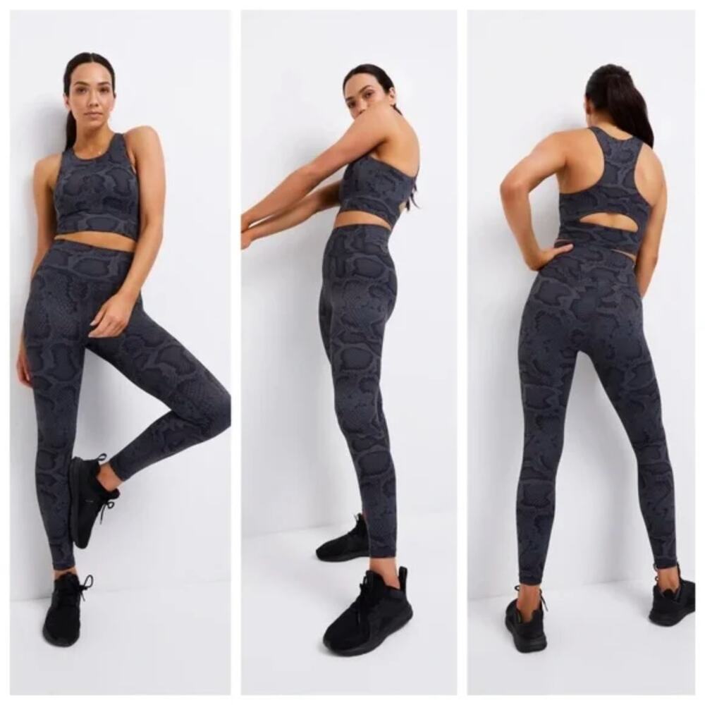 Allfenix Indie Python-Print Racerback Longline Sp… - image 5